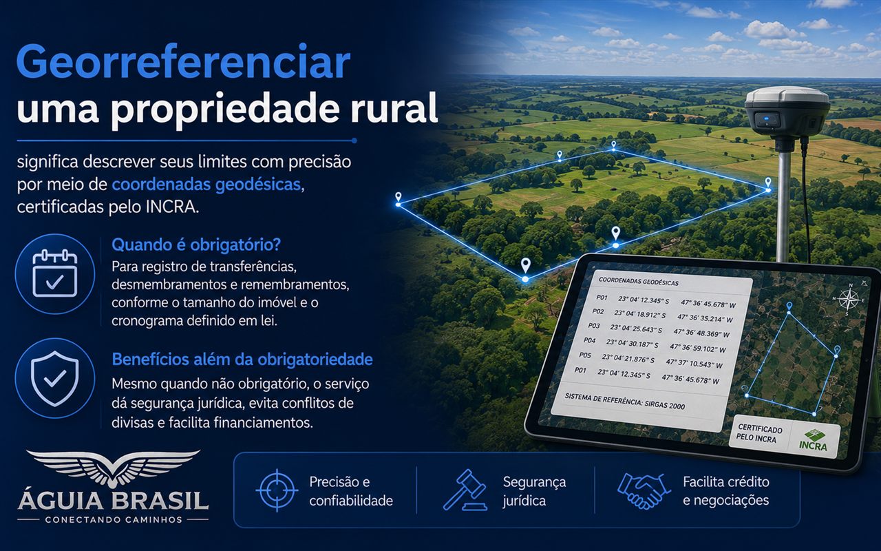 O que é georreferenciamento e por que ele é obrigatório?